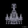 Люстра хрустальная 1413/8/200/XL-66 Ni Bohemia Ivele Crystal (Стеклянный рожок)