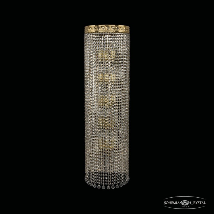 Бра хрустальные 83401B/30IV-100 G Balls Bohemia Ivele Crystal (Спирали и каскады)