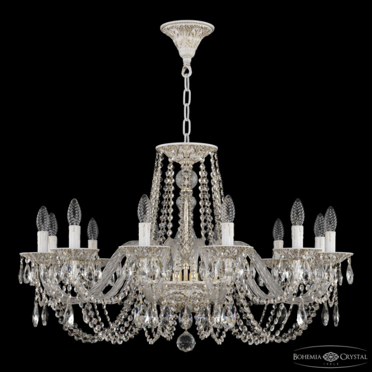 Люстра хрустальная AL16302/12/300 WMG Bohemia Ivele Crystal (Комбинированные)