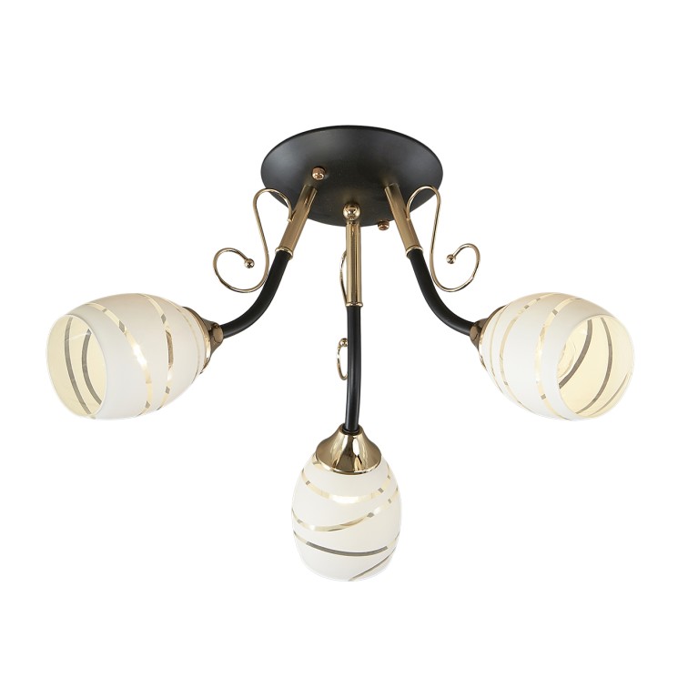 CAMILA 1112/3P 3хЕ27х60W черн ESCADA