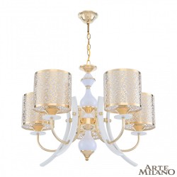 Люстра 306067/5 Wh/Gd Arte Milano (Подвесные)