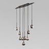 Подвесной светильник со стеклянными плафонами                      TK Lighting  6148 Estera