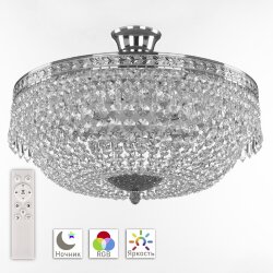 Люстра хрустальная 19011/45IV/LED-DIM Ni Bohemia Ivele Crystal (Потолочные)