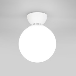 Потолочный светильник со стеклянным плафоном                      Eurosvet  30197/1 белый