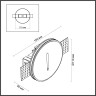 Подстветка ODEON LIGHT GIPS 7081/3WL