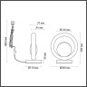Настольная лампа ODEON LIGHT SATURN 5443/1T