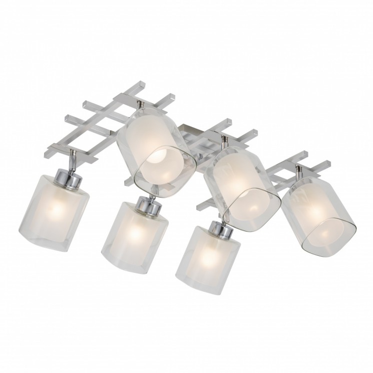 Citilux Риволи CL104160 Люстра с поворотными плафонами Алюминий