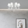 Люстра с абажуром подвесная 347203/8 WT+SL Arte Milano (Подвесные)