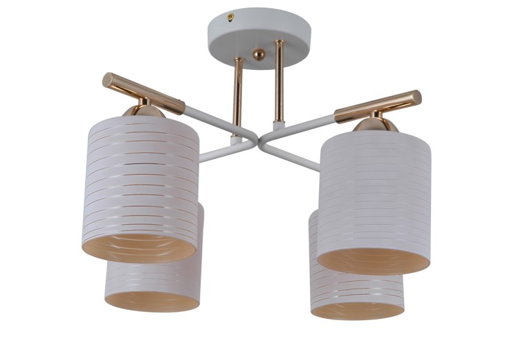 Escada 1124/4P E27*40W French gold/White