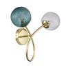 Indigo Настенный светильник 11032/2W Gold