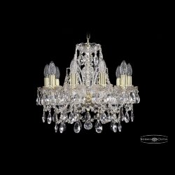 Люстра хрустальная 1411/10/141 G Bohemia Ivele Crystal (Стеклянный рожок)