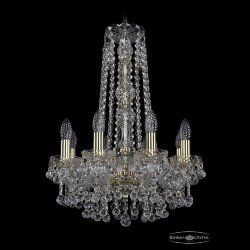 Люстра хрустальная 1409/8/141/h-59 G Bohemia Ivele Crystal (Стеклянный рожок)