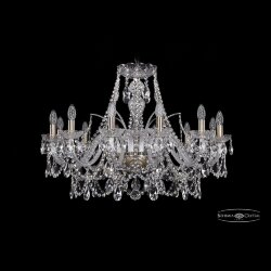 Люстра хрустальная 1411/12/300 Pa Bohemia Ivele Crystal (Стеклянный рожок)