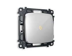Ambrella Light Комплект механизма 1-клавишного выключателя с подсветкой 3200K Ambrella Volt OMEGA MO402010
