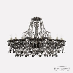 Люстра хрустальная 1411/20/400 G M731 Bohemia Ivele Crystal (Стеклянный рожок)