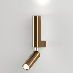 Настенный светодиодный светильник в стиле лофт                      Eurosvet  40020/1 LED латунь