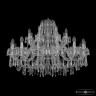 Люстра хрустальная 1403/16+8/360 Ni  Bohemia Ivele Crystal (Стеклянный рожок)