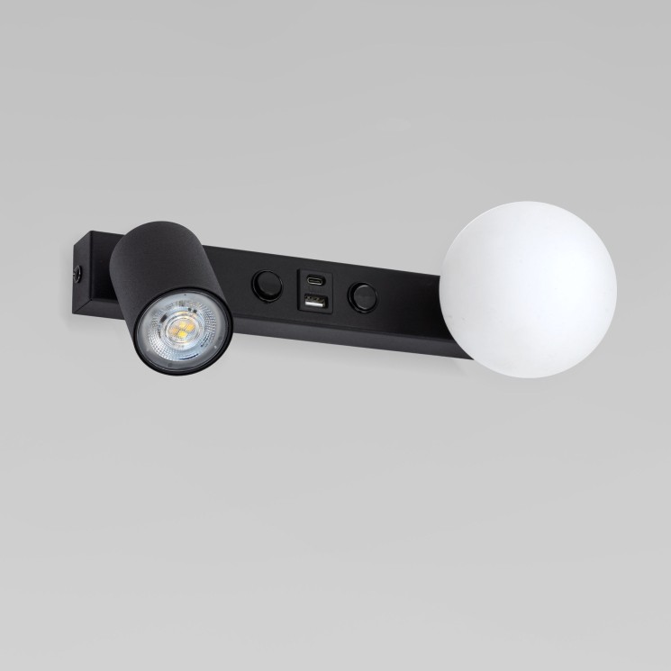 Настенный светильник со стеклянным плафоном                      TK Lighting  10152 Vox