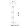 Торшер Divinare TRUMPET 1242/06 PN-30