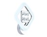 Ambrella Light Настенный светодиодный светильник Ice FA285