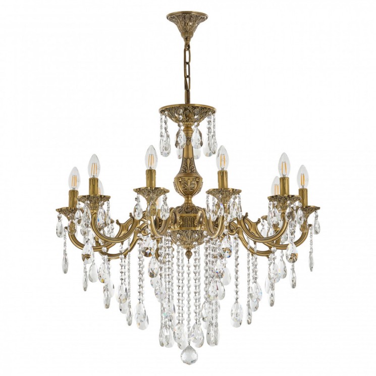 Люстра хрустальная AL78101/10/250 B FP Bohemia Ivele Crystal (AL7801)