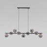 Подвесной светильник со стеклянными плафонами                      TK Lighting  5667 Estera Black