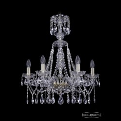 Люстра хрустальная 1413/6/200/XL-66 G Bohemia Ivele Crystal (Стеклянный рожок)