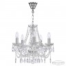 Люстра хрустальная 107/5/141 Ni Bohemia Ivele Crystal (Стеклянный рожок)