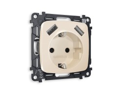 Ambrella Light Комплект механизма электрической розетки Ambrella Volt OMEGA MO309010
