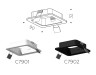 Ambrella Light Корпус светильника встраиваемый для насадок DIY Spot C7902