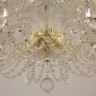 Люстра хрустальная 101/10/195 G Bohemia Ivele Crystal (Стеклянный рожок)