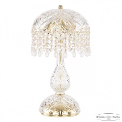 Настольная лампа хрустальная 14781L1/22 G V0300 Bohemia Ivele Crystal (Стеклянный рожок)
