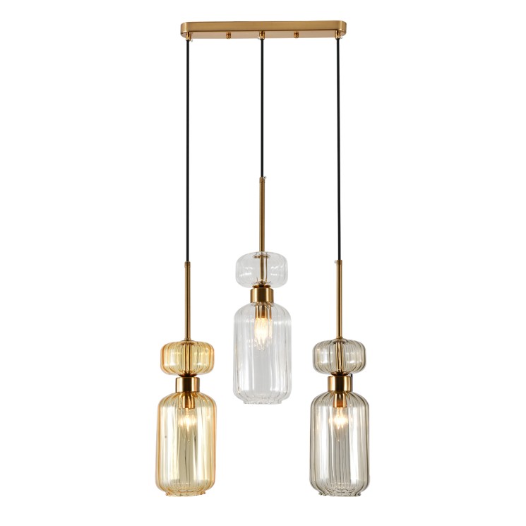 Escada 1141/3S E14*60W Beige/Clear/Amber