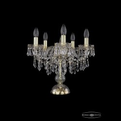 Настольная лампа 1403L/5/141-39 G Bohemia Ivele Crystal (Стеклянный рожок)