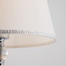 Настольный светильник с тканевым абажуром                      Eurosvet  01071/1 хром