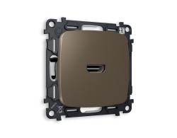 Ambrella Light Комплект механизма розетки HDMI 2.0 Ambrella Volt OMEGA MO644010