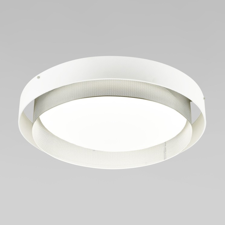 Умный потолочный светильник                      Eurosvet  90287/1 белый/серебро Smart
