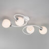 Потолочная люстра со стеклянными плафонами                      Eurosvet  30136/4 белый
