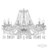 Люстра хрустальная 107/12/300 Ni Bohemia Ivele Crystal (Стеклянный рожок)