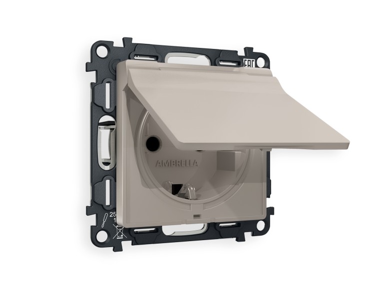 Ambrella Light Комплект механизма электрической розетки Ambrella Volt ALFA MA368010