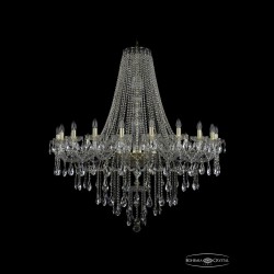 Люстра хрустальная 1415/20/460/h-139 G Bohemia Ivele Crystal (Стеклянный рожок)