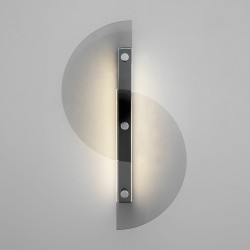 Настенный светодиодный светильник со стеклянным рассеивателем                      Eurosvet  40160 LED