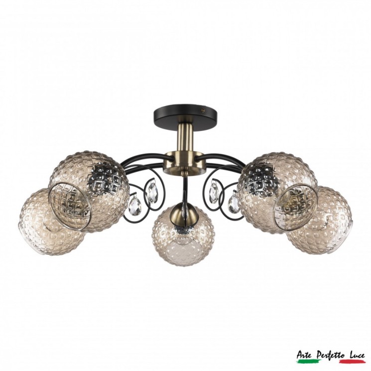 Люстра APL22340120MD/5 MBK+AB Arte Perfetto Luce (1,5 кг)