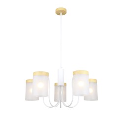 Escada 1172/5P E14*40W White/Wood