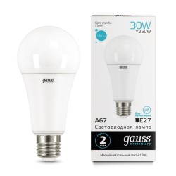 Светодиодная лампа Gauss A67 30W 2360Lm 4100K E27 7322973229_GAUSS