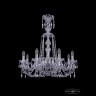 Люстра хрустальная 1402/8/240/XL-73 Ni Bohemia Ivele Crystal (Стеклянный рожок)