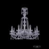 Люстра хрустальная 1402/8/240/XL-73 Ni Bohemia Ivele Crystal (Стеклянный рожок)
