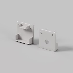 Maytoni Комплект заглушек (для профиля 20×20) 2 шт., ALM-2020B-EC 642077