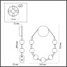 Бра ODEON LIGHT CRYSTAL 5007/25WL