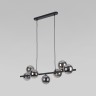 Подвесной светильник со стеклянными плафонами                      TK Lighting  5666 Estera Black